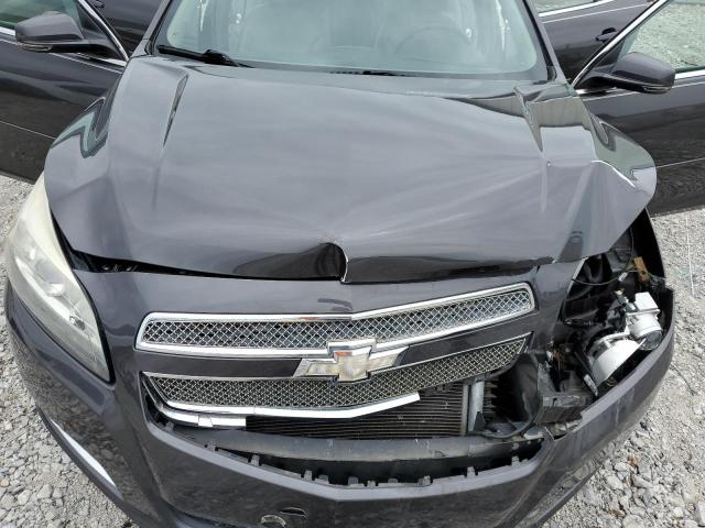 1G11G5SX2DF279423 - 2013 CHEVROLET MALIBU 3LT შავი ფოტო 11