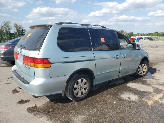 5FNRL18794B060033 - 2004 HONDA ODYSSEY EXL BLUE photo 3