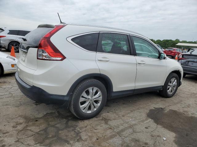 5J6RM3H72EL016909 - 2014 HONDA CR-V EXL WHITE photo 3