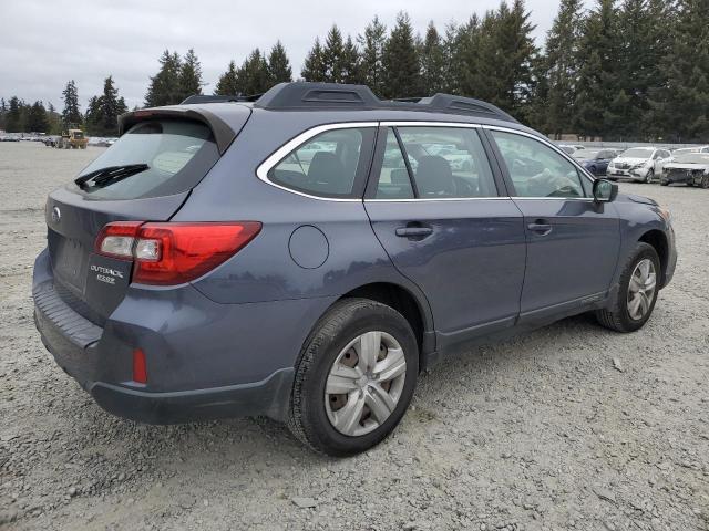 4S4BSAACXF3322634 - 2015 SUBARU OUTBACK 2.5I BLUE photo 3