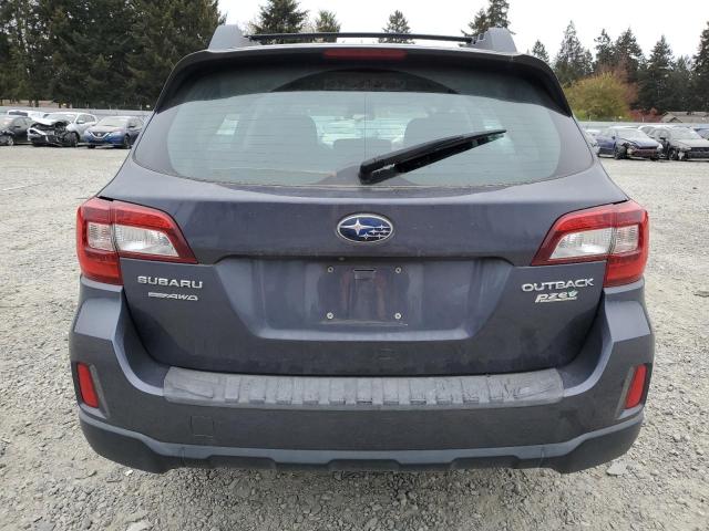 4S4BSAACXF3322634 - 2015 SUBARU OUTBACK 2.5I BLUE photo 6