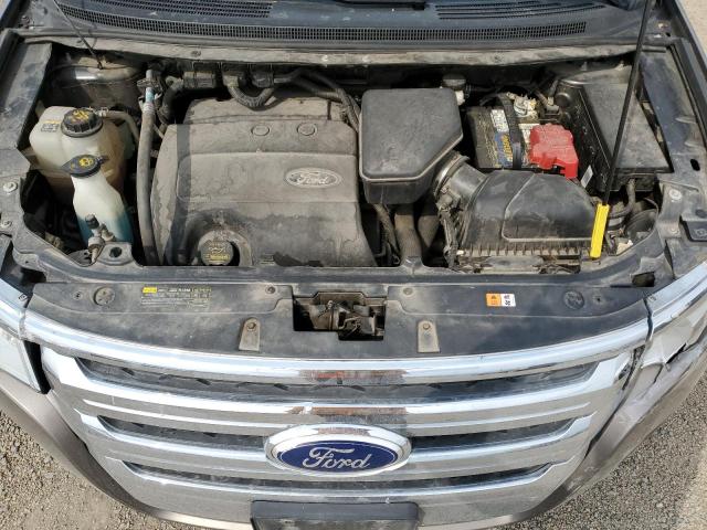 2FMDK4JC2DBA80123 - 2013 FORD EDGE SEL 棕色 照片 12
