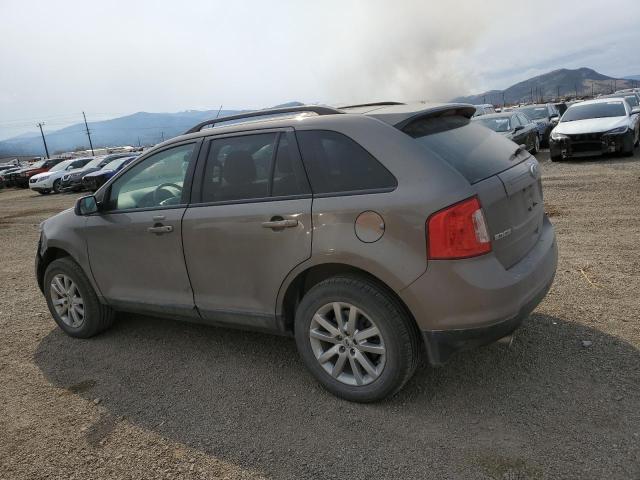 2FMDK4JC2DBA80123 - 2013 FORD EDGE SEL 棕色 照片 2