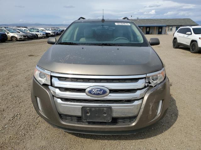 2FMDK4JC2DBA80123 - 2013 FORD EDGE SEL 棕色 照片 5
