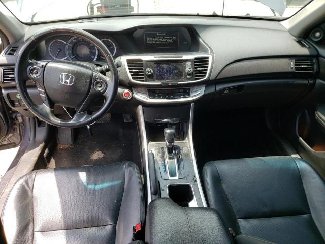 1HGCR2F85EA301359 - 2014 HONDA ACCORD EXL GRAY photo 8