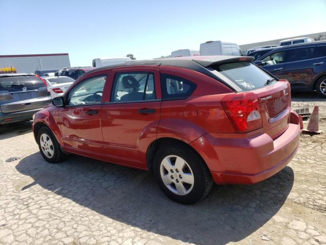 1B3HB28B17D233131 - 2007 DODGE CALIBER RED photo 2