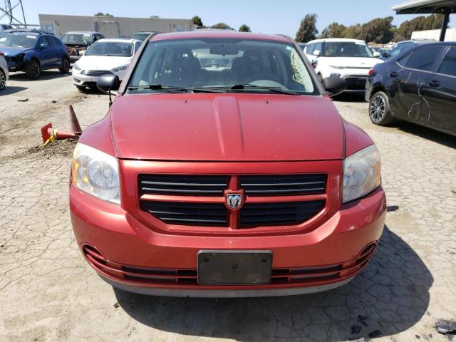 1B3HB28B17D233131 - 2007 DODGE CALIBER RED photo 5