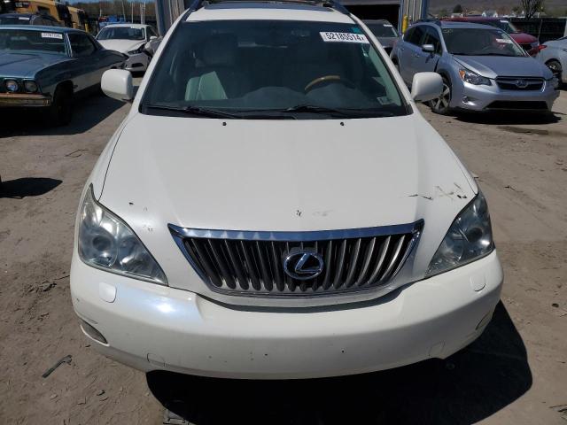 2T2HK31U29C112989 - 2009 LEXUS RX 350 WHITE photo 5