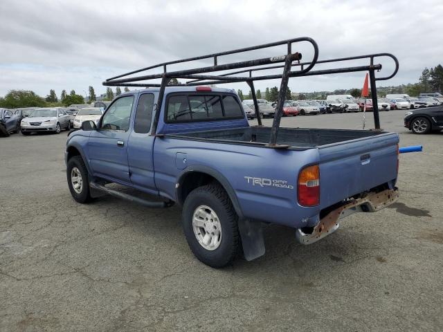 4TASN92N4XZ487485 - 1999 TOYOTA TACOMA XTRACAB PRERUNNER BLUE photo 2