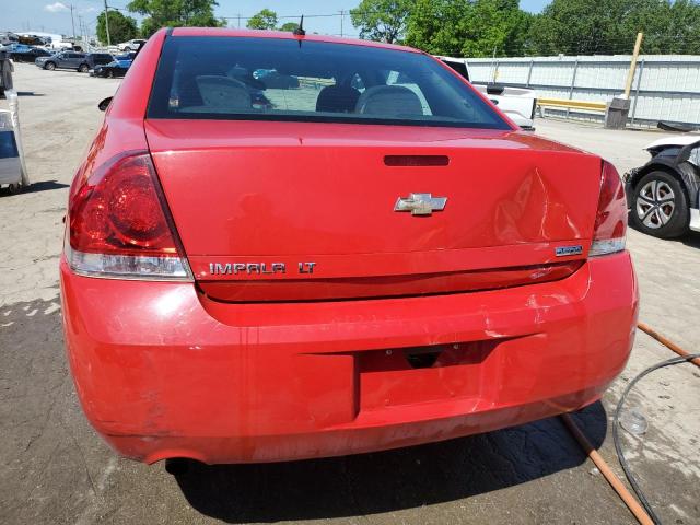 2G1WG5E38D1166291 - 2013 CHEVROLET IMPALA LT RED photo 6