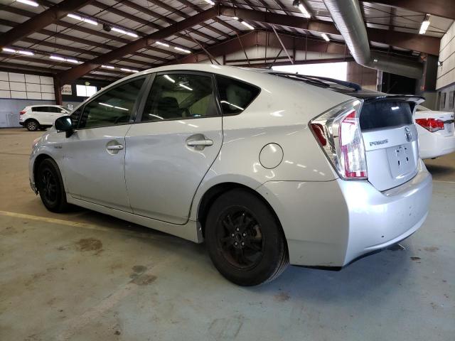 JTDKN3DU9C5488347 - 2012 TOYOTA PRIUS SILVER photo 2