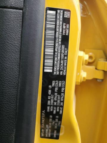 ZACNJBC1XKPJ95585 - 2019 JEEP RENEGADE TRAILHAWK YELLOW photo 13