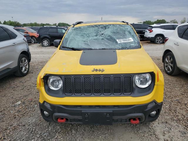 ZACNJBC1XKPJ95585 - 2019 JEEP RENEGADE TRAILHAWK YELLOW photo 5