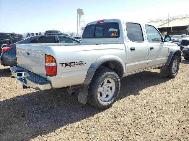 5TEGN92N22Z024879 - 2002 TOYOTA TACOMA DOUBLE CAB PRERUNNER SILVER photo 3