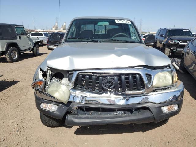5TEGN92N22Z024879 - 2002 TOYOTA TACOMA DOUBLE CAB PRERUNNER SILVER photo 5