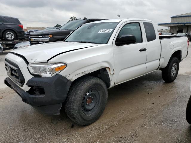 3TYRX5GN9MT017405 - 2021 TOYOTA TACOMA ACCESS CAB თეთრი ფოტო 1