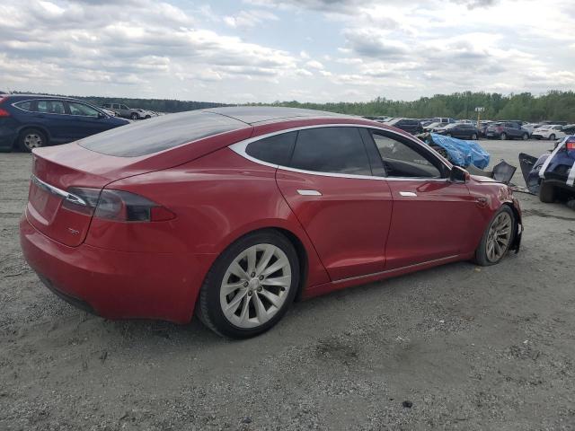 5YJSA1E24GF151375 - 2016 TESLA MODEL S 红色 照片 3