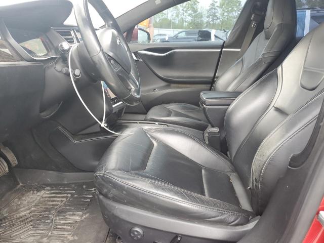 5YJSA1E24GF151375 - 2016 TESLA MODEL S 红色 照片 7