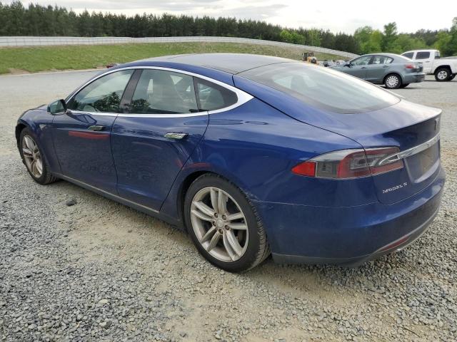 5YJSA1E29GF128030 - 2016 TESLA MODEL S BLUE photo 2