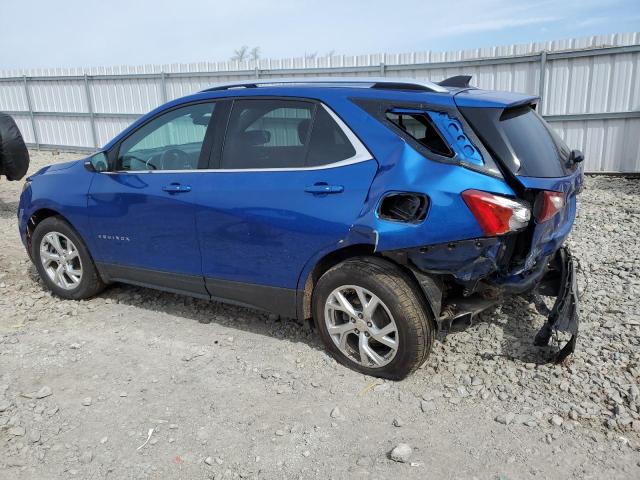 3GNAXVEX1KS522481 - 2019 CHEVROLET EQUINOX LT BLUE photo 2