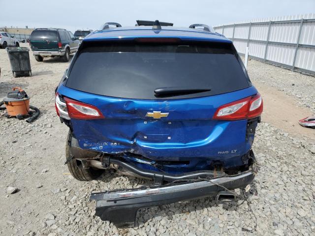 3GNAXVEX1KS522481 - 2019 CHEVROLET EQUINOX LT BLUE photo 6