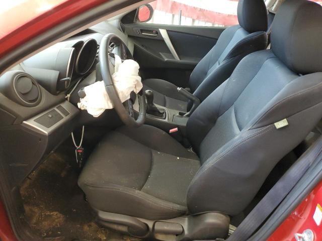 JM1BL1K68B1372500 - 2011 MAZDA 3 S RED photo 7