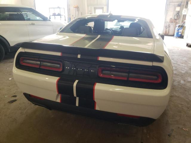 2C3CDZFJ2NH188470 - 2022 DODGE CHALLENGER R/T SCAT PACK WHITE photo 6