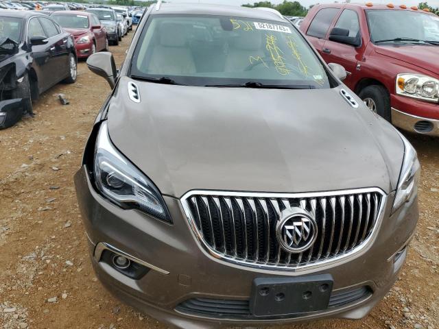LRBFXBSA9HD128196 - 2017 BUICK ENVISION ESSENCE TAN photo 5