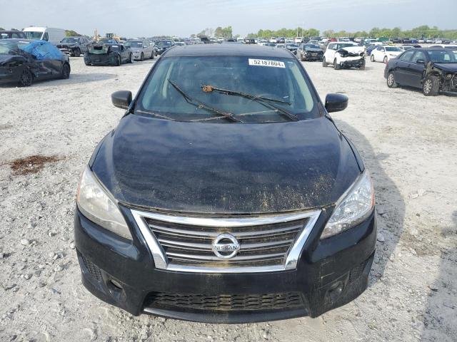 3N1AB7APXEY339965 - 2014 NISSAN SENTRA S BLACK photo 5