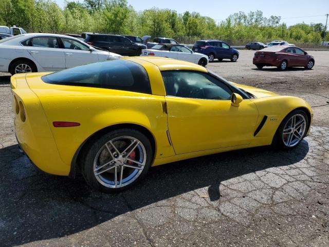 1G1YY26E685116272 - 2008 CHEVROLET CORVETTE Z06 YELLOW photo 3