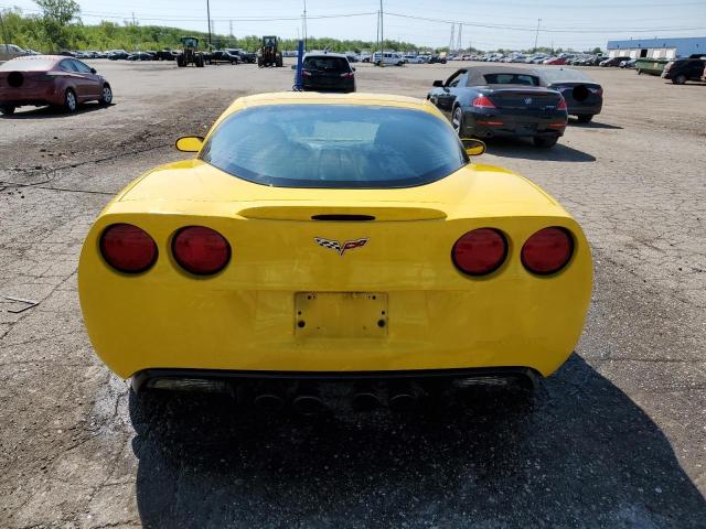 1G1YY26E685116272 - 2008 CHEVROLET CORVETTE Z06 YELLOW photo 6