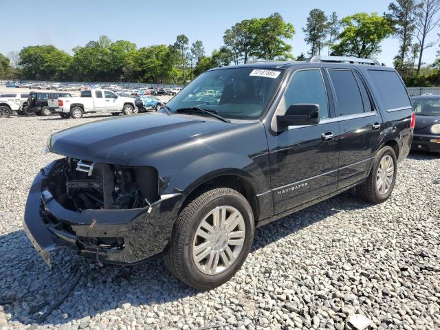 5LMJJ2H5XCEL03249 - 2012 LINCOLN NAVIGATOR BLACK photo 1