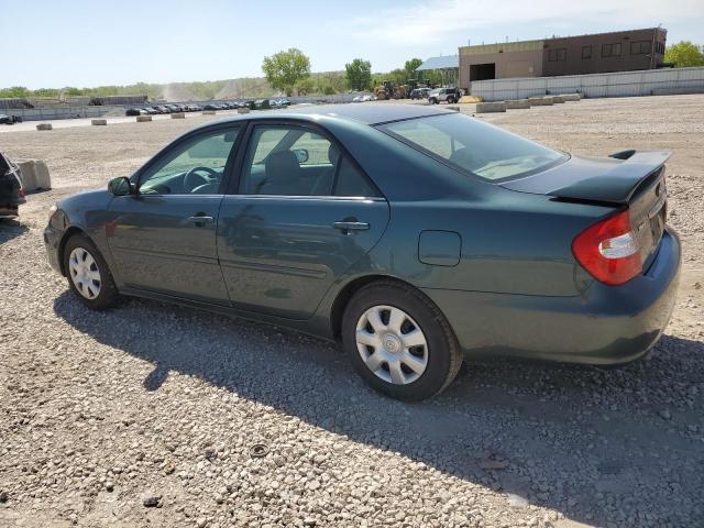 4T1BE32K53U780659 - 2003 TOYOTA CAMRY LE GREEN photo 2