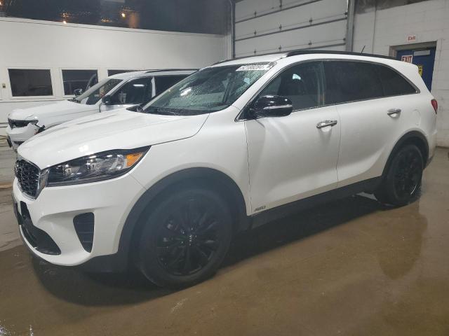 5XYPGDA50KG589494 - 2019 KIA SORENTO LX WHITE photo 1