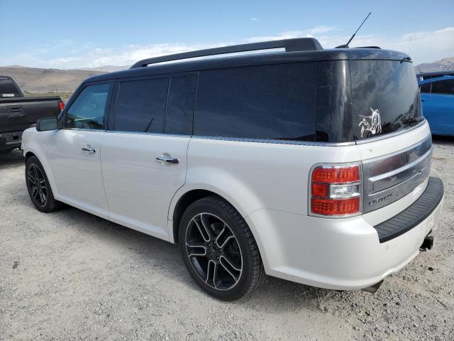 2FMHK6DT7EBD22270 - 2014 FORD FLEX LIMITED WHITE photo 2