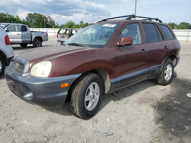 KM8SB12BX3U443773 - 2003 HYUNDAI SANTA FE GL BURGUNDY photo 1