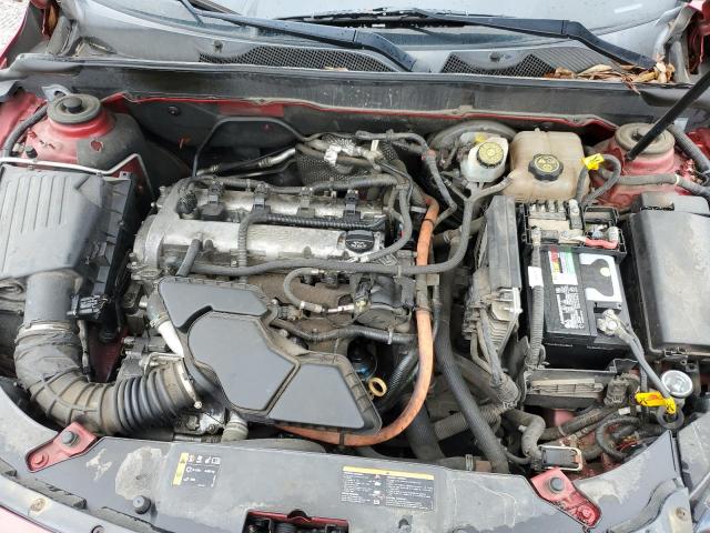 1G11D5RR5DF105233 - 2013 CHEVROLET MALIBU 1LT RED photo 11