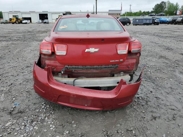 1G11D5RR5DF105233 - 2013 CHEVROLET MALIBU 1LT RED photo 6