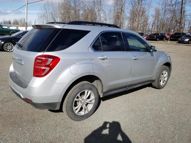 2GNALCEKXH6309105 - 2017 CHEVROLET EQUINOX LT SILVER photo 3