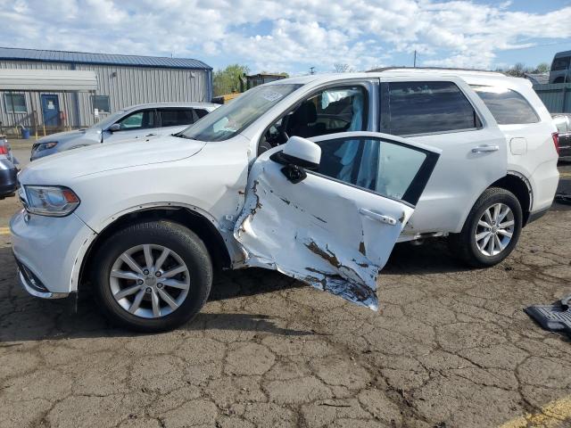 1C4RDJAG3EC532779 - 2014 DODGE DURANGO SXT WHITE photo 1