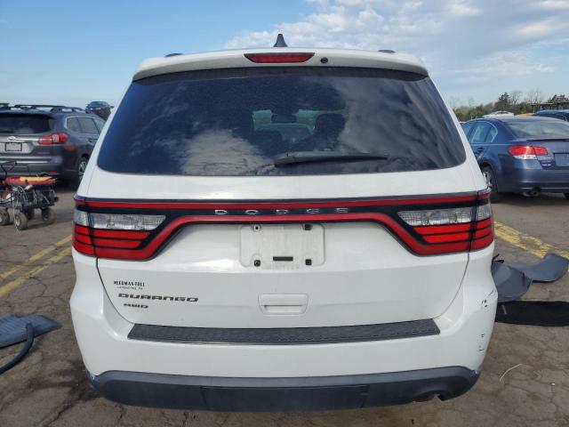 1C4RDJAG3EC532779 - 2014 DODGE DURANGO SXT WHITE photo 6