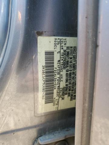 3N1BC1CP9CK804361 - 2012 NISSAN VERSA S SILVER photo 13