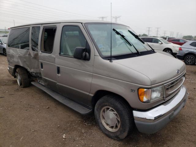 1FMRE11L32HA06141 - 2002 FORD ECONOLINE E150 WAGON BEIGE photo 4