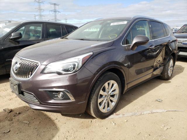 LRBFX2SA8JD004930 - 2018 BUICK ENVISION ESSENCE Bənövşəyi foto 1