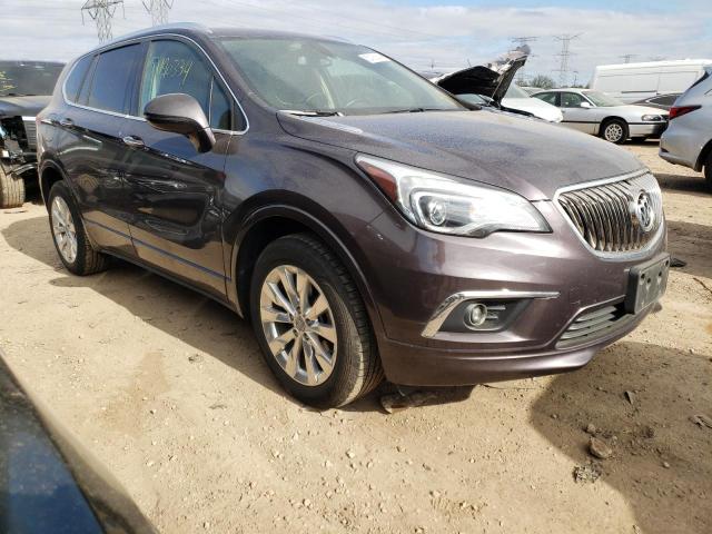 LRBFX2SA8JD004930 - 2018 BUICK ENVISION ESSENCE PURPLE photo 4