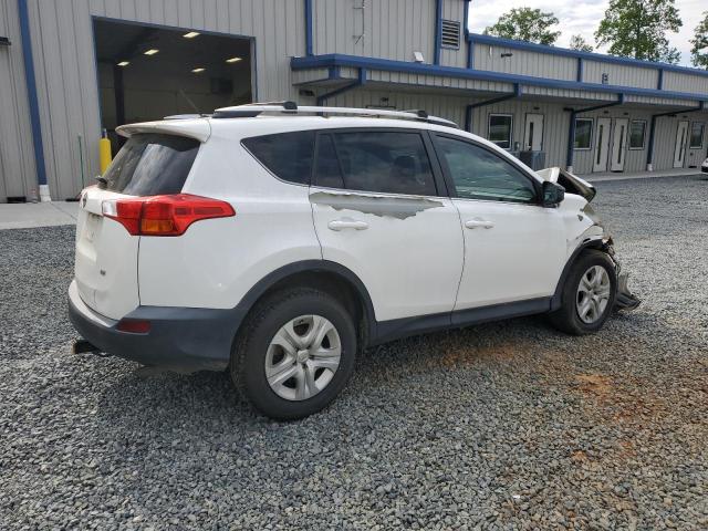 2T3ZFREV3FW162563 - 2015 TOYOTA RAV4 LE WHITE photo 3