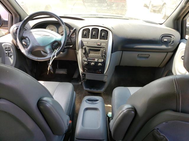 2C4GP54L84R518249 - 2004 CHRYSLER TOWN & COU TOURING შავი ფოტო 8