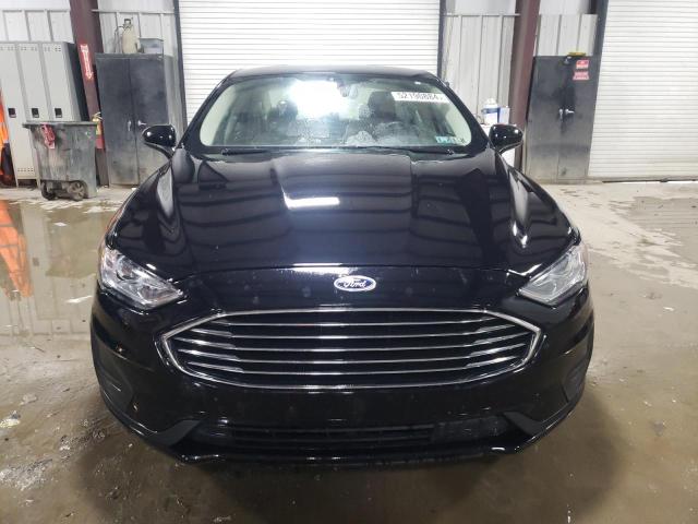 3FA6P0H79KR151273 - 2019 FORD FUSION SE BLACK photo 5