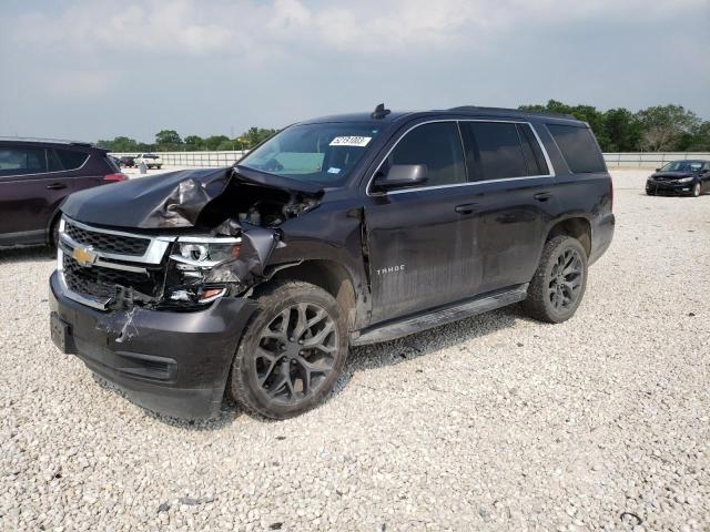 1GNSCAKC6HR234428 - 2017 CHEVROLET TAHOE C1500  LS GRAY photo 1