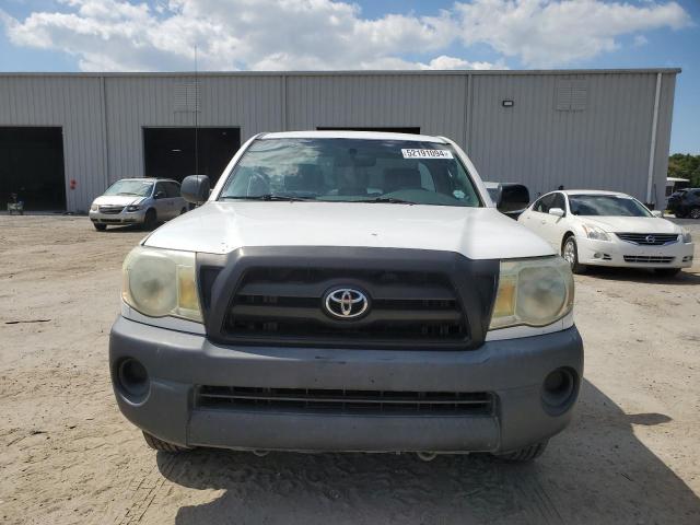 5TENX22N19Z632928 - 2009 TOYOTA TACOMA WHITE photo 5